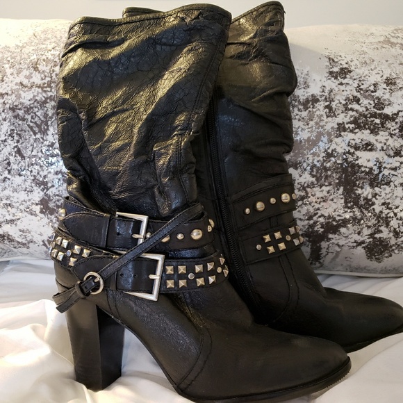 Mid calf booties *reposh - Picture 2 of 4